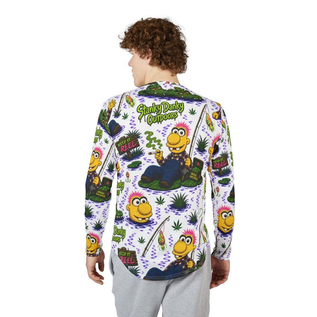 Men's UV Protection Long Sleeve Shirt (AOP)