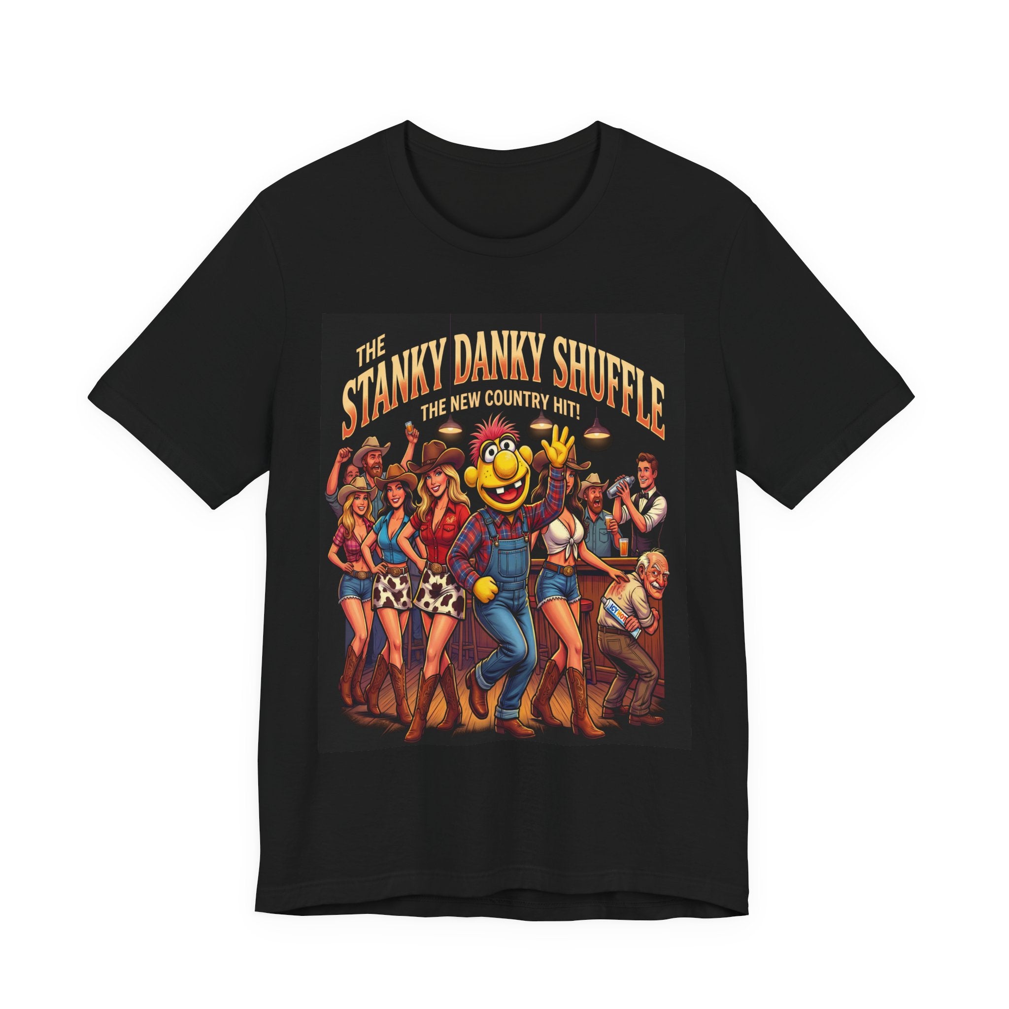 Stanky Danky Shuffle Country Tee — Vintage Concert-Style Graphic T-Shirt
